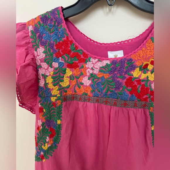 J. Marie Cameron embroidered floral dress - Picture 2 of 12